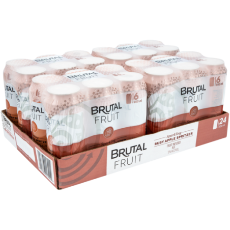 BRUTAL FRUIT RUBY APPLE CAN 500ml 24