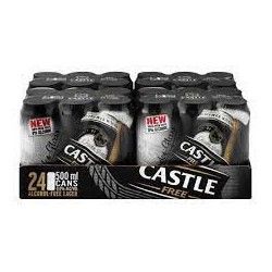 CASTLE FREE 500ML CAN (24)