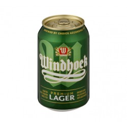 WINDHOEK LAGER CANS 330ml (24)