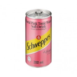 SCHWEPPES FLORAL PINK TONIC...