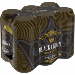 Black Crown Gin & Tonic Can...