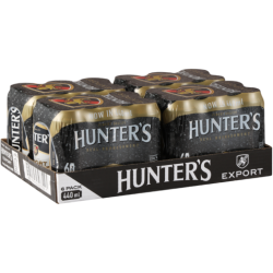 HUNTERS EXPORT CAN 440ML (24)